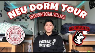 Northeastern University Dorm Room Tour International Village [upl. by Sset]