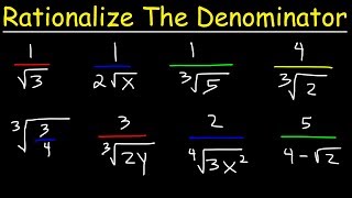 Rationalize The Denominator [upl. by Solita]