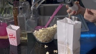 How to Get Salt to Stick to Popcorn  Popcorn Recipes [upl. by Hyrup]