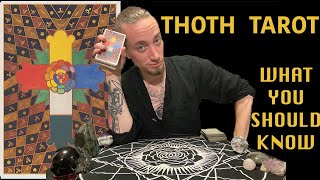 Thoth Tarot Things You Should Know [upl. by Erdried944]