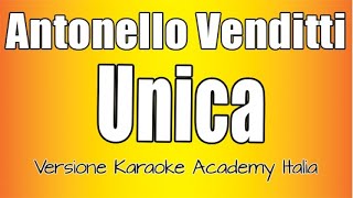 Antonello Venditti  Unica Versione Karaoke Academy Italia [upl. by Ania866]