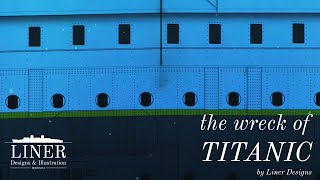 Titanic Wreck  Virtual Tour [upl. by Hieronymus]