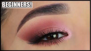 Quick amp Easy Pink Eyeshadows FOR BEGINNERS [upl. by Narcissus122]