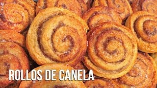 Rollos de Canela  Cinnamon Rolls [upl. by Amadeo776]