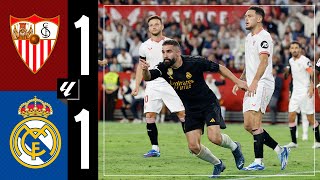 Sevilla FC 11 Real Madrid  HIGHLIGHTS  LaLiga 202324 [upl. by Ymorej]