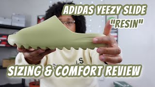 ADIDAS YEEZY SLIDES REVIEW  IMPORTANT SIZING amp COMFORT INFORMATION [upl. by Rehpotsyrhc]