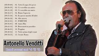 Le 50 migliori canzoni di Antonello Venditti  Antonello Venditti Greatest Hit 2020 [upl. by Egiap]