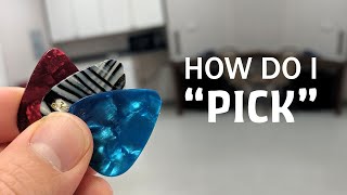 How To Use A Pick Properly For Acoustic Guitar [upl. by Ahsekim]