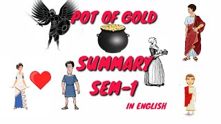 THE POT OF GOLDSUMMARYENGLISH HONOURSIN ENGLISHBY PLAUTUS [upl. by Yadahs]