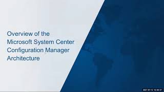 Microsoft SCCM  Microsoft System Center Configuration Manager Architecture [upl. by Massey]