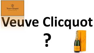 How to say Veuve Clicquot CORRECTLY French Champagne Pronunciation [upl. by Ahsieker]