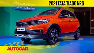 2021 Tata Tiago NRG  5 things to know  First Look  Autocar India [upl. by Ynnob]