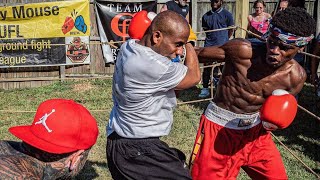 Lightweight vs Heavyweight STREET BOXING [upl. by Oilime]