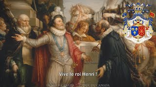 Royal Anthem of the Kingdom of France Ancien Régime Vive Henri IV with lyrics [upl. by Whorton]