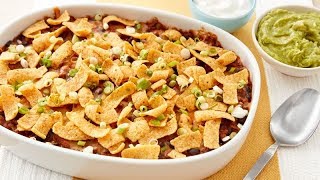 Fritos™ Pie Casserole  Betty Crocker Recipe [upl. by Justin844]