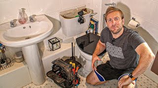 HOW TO FIX TOILET NOT FLUSHING [upl. by Ardnal]