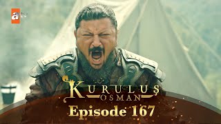 Kurulus Osman Urdu  Season 3  Episode 167 [upl. by Phail]