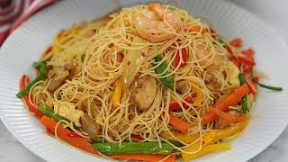 PERFECT SINGAPORE NOODLES  BETTER THAN TAKEOUT [upl. by Robinia]