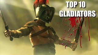 Top 10 Most BRUTAL Roman Gladiators [upl. by Henryson]