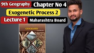 9th Geography  Chapter 4  Exogenetic Processes2  Lecture 1  Maharashtra Board [upl. by Aicened]