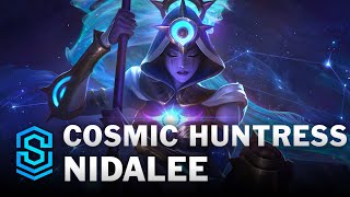 Cosmic Huntress Nidalee Skin Spotlight  League of Legends [upl. by Umberto700]