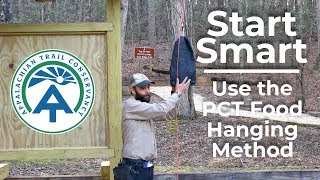 How To The PCT Food Hanging Method  Appalachian Trail Conservancy [upl. by Leahcar784]