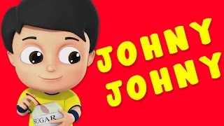 Johny Johny Yes Papa  3D Nursery Rhymes For Children [upl. by Coretta]