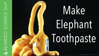 Elephant Toothpaste Chemistry [upl. by Arreis940]