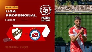 PLATENSE vs ARGENTINOS JUNIORS EN VIVO desde VICENTE LÓPEZ  Liga Profesional Relato EMOCIONANTE [upl. by Sara]