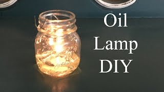 How To Make An Oil Lamp [upl. by Moshe860]