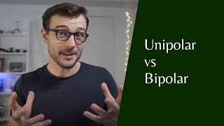 5 differences between Unipolar AND Bipolar Depression EXPLAINED [upl. by Aynosal]