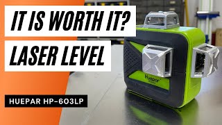 Cheap 3way laser level  Huepar HP603LP  Best cheap laser level [upl. by Marks445]