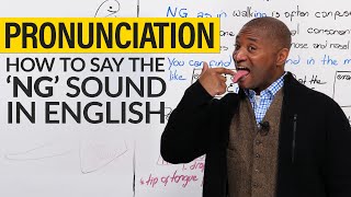 How to pronounce the “NG” sound in English [upl. by Eeuqram]