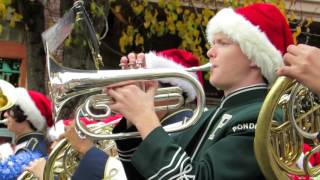 2014 MAIN STREET Placerville Christmas Parade Marching Band [upl. by Alaaj]