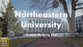 Northeastern University  Virtual Walking Tour 4k 60fps [upl. by Allekim55]