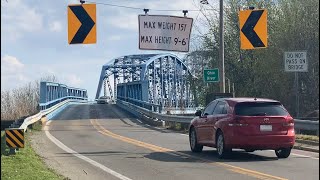 The Brookport Bridge One of the Scariest Bridges in America [upl. by Ahsiekyt]