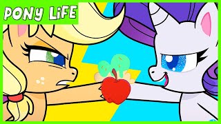 Pony Life  NEW  Applejack Honesty Moment  Kindness Day  MLP Pony Life [upl. by Airahs]