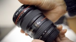 Canon 1740mm f4 USM L lens review with samples full frame and APSC [upl. by Neumeyer]