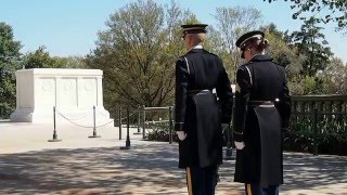 Changing of the GuardTomb of the Unknowns Arlington [upl. by Eliak]