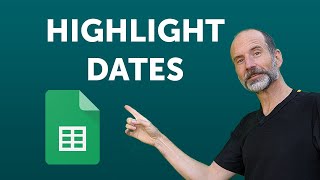 Google Sheets  Highlight Expiration or Due Dates [upl. by Arras]