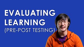 Evaluating Learning with Pre amp PostTraining Tests  Real Life Example [upl. by Aspia]