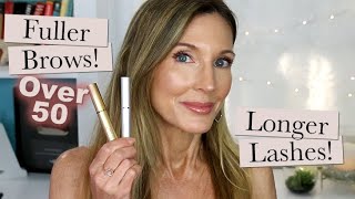 Thicker Brows  Longer Lashes Over 50 My Favorite Serums [upl. by Blanchette]