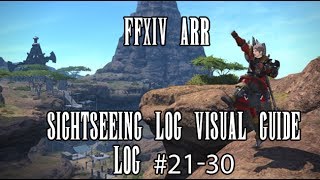 FFXIV ARR Sightseeing Log 2130 Visual Guide [upl. by Lam916]