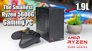 The Smallest Ryzen 5600G Gaming PC Its Incredible [upl. by Wesla]