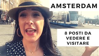 COSA VEDERE AD AMSTERDAM  LE TOP 8 COSE DA FARE AD AMSTERDAM [upl. by Ximenes]