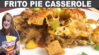 FRITO PIE CASSEROLE  Easy Recipe with TexMex Flavors [upl. by Gebhardt746]