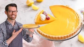 Classic Lemon Tart Recipe [upl. by Silecara]