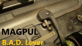 MAGPUL BAD LEVER [upl. by Ayit330]