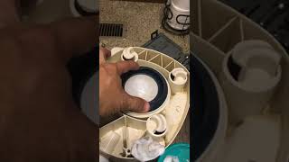 Replacing Thedford RV Toilet seals [upl. by Korie]