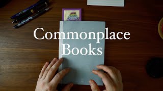 Commonplace Books [upl. by Ethelda]